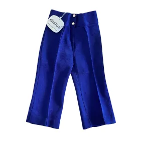 1960s Navy Flare Trousers /  18-24M