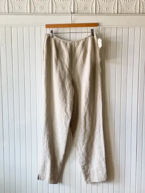 1990s Emanuel Ungaro High-Rise Linen Trouser 32" Waist