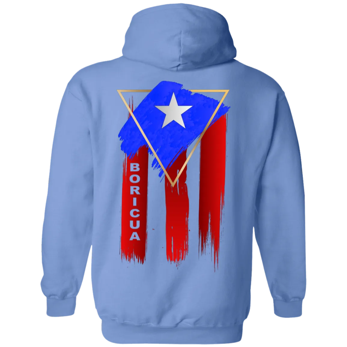 Abstract Boricua Flag Hoodie