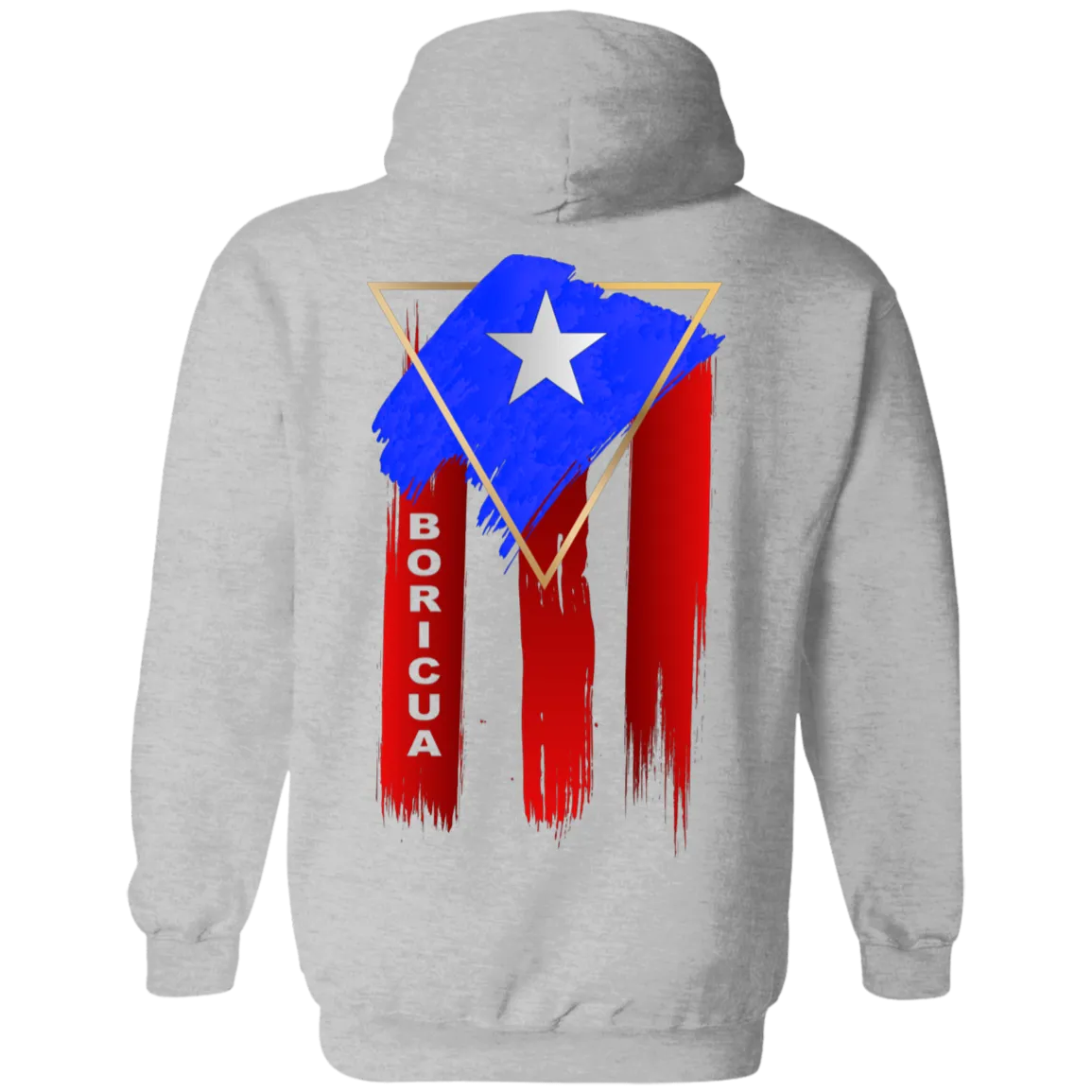 Abstract Boricua Flag Hoodie