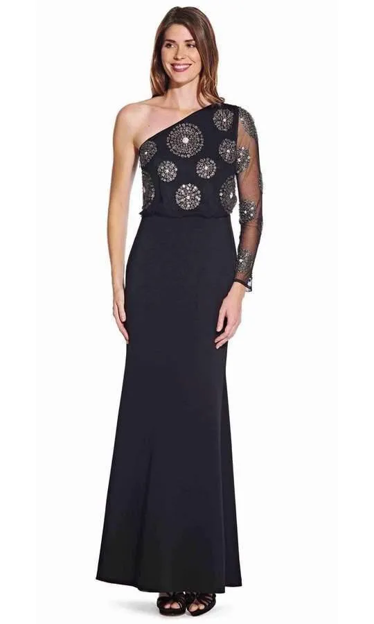 Adrianna Papell AP1E206525 Long Formal Beaded Dress