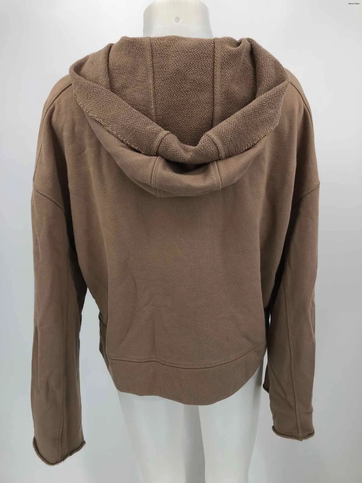 ALO Tan Hoodie Women Size MEDIUM (M) Jacket