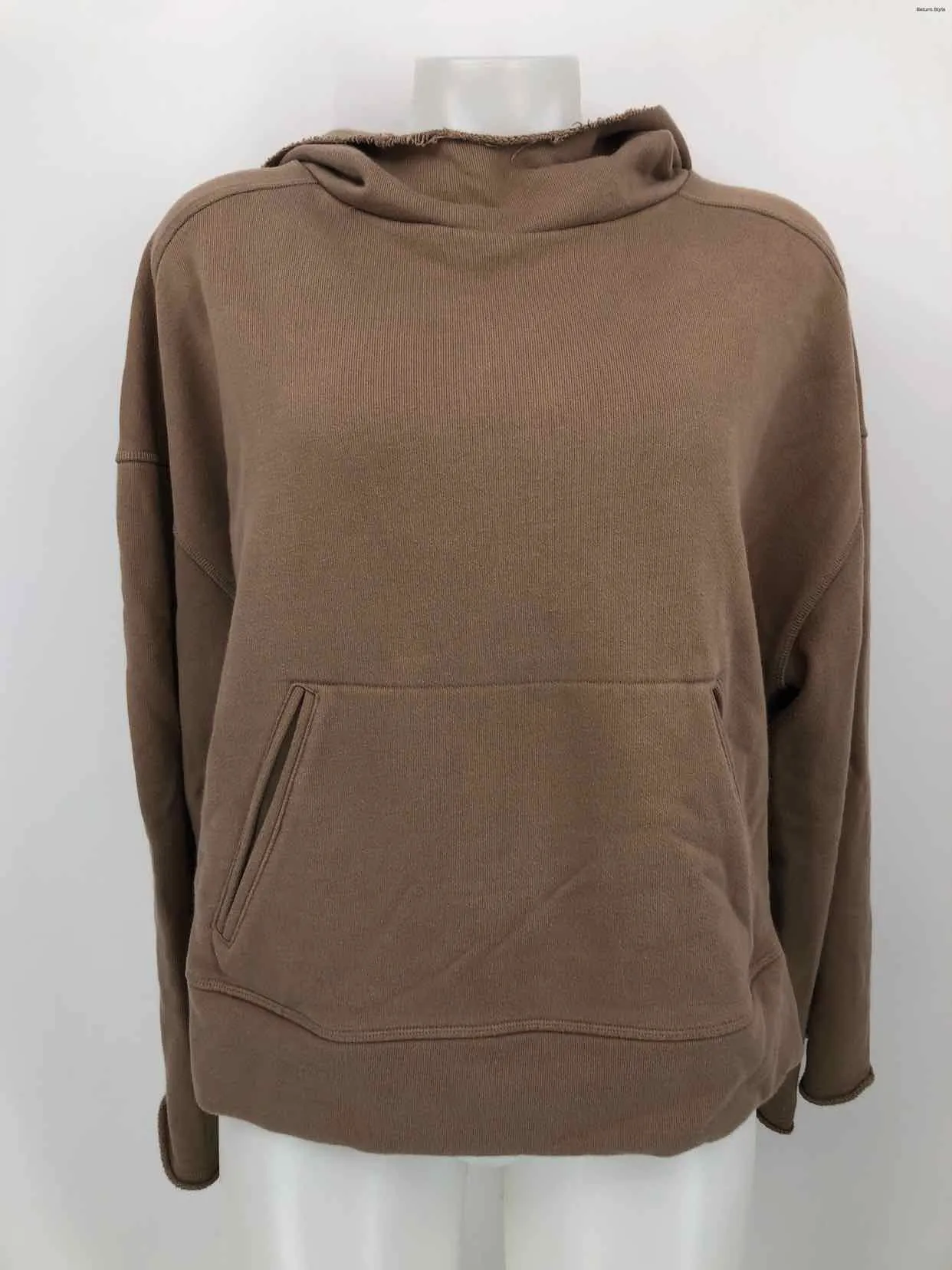 ALO Tan Hoodie Women Size MEDIUM (M) Jacket