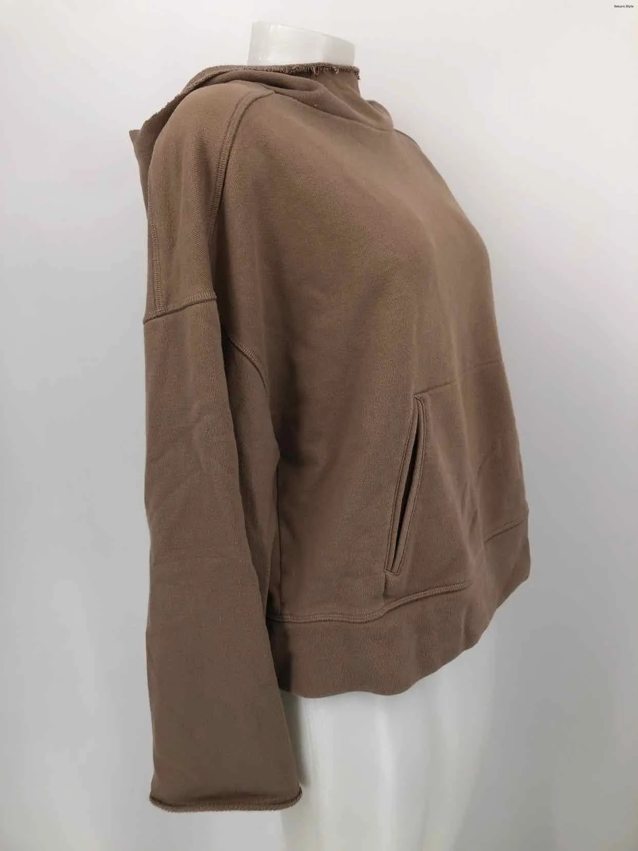 ALO Tan Hoodie Women Size MEDIUM (M) Jacket