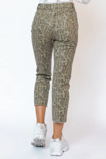 Animal Print Pants