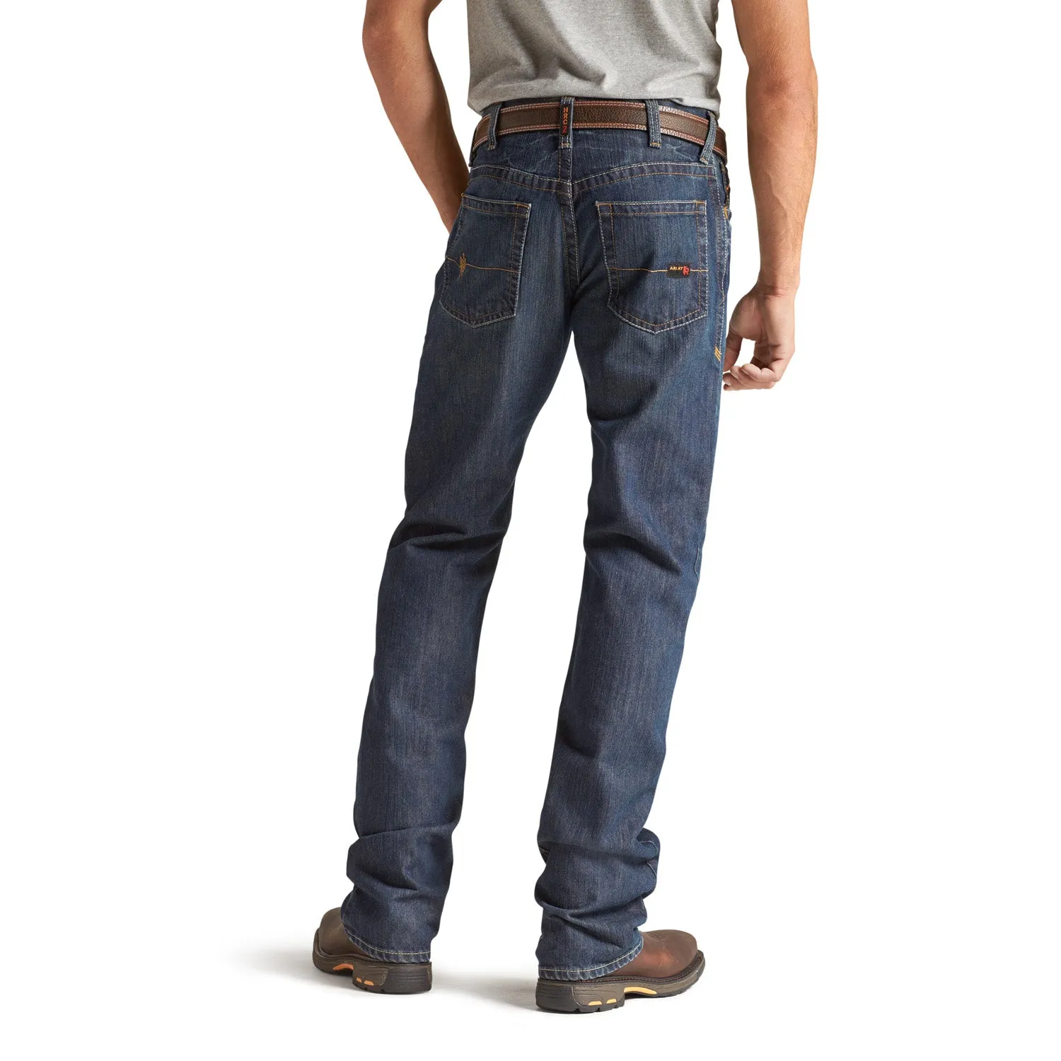 'Ariat' Men's FR M4 Basic Boot Cut - Shale