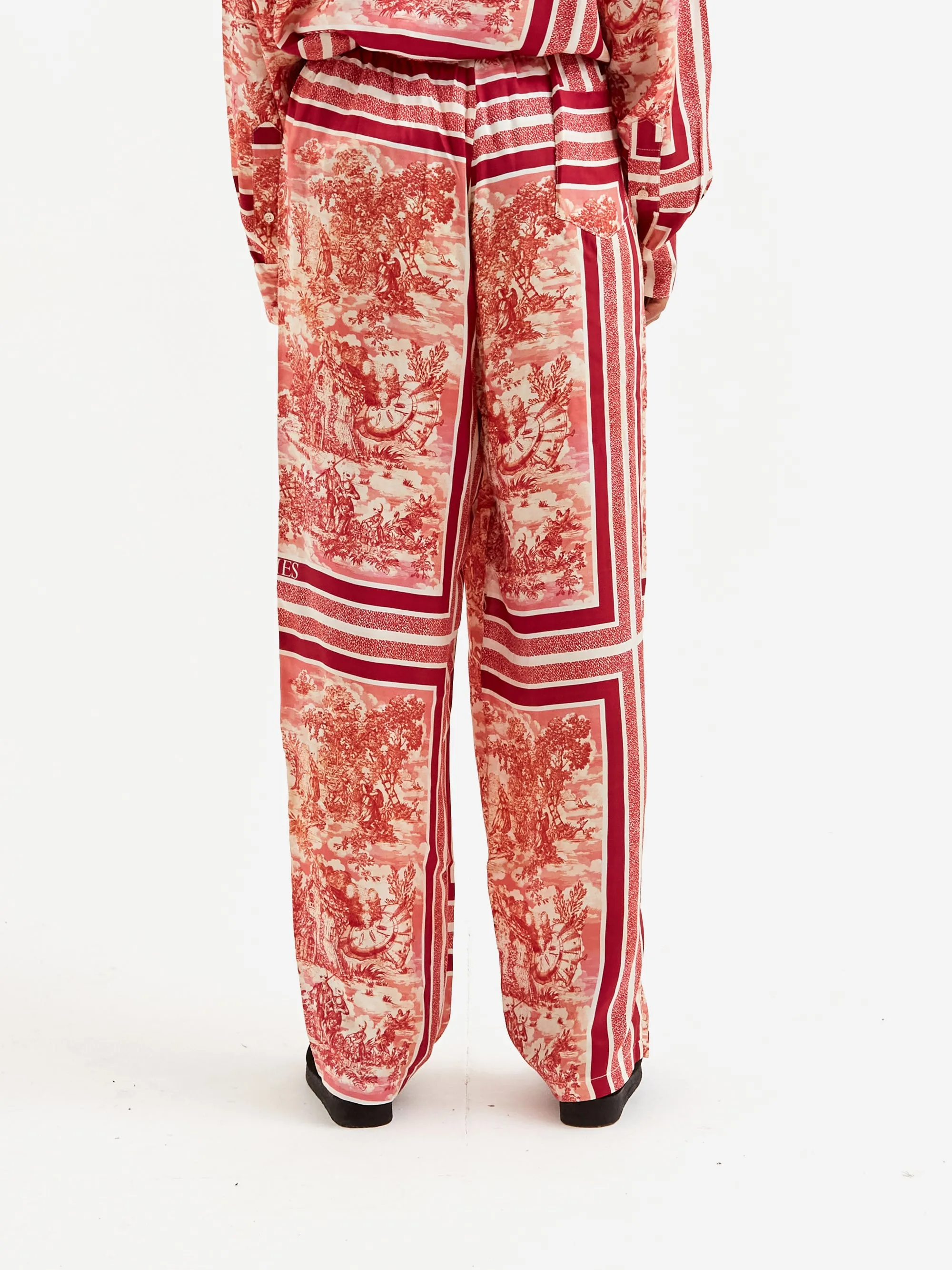 Aries Toile De Jouy Slacker Pants - Multi