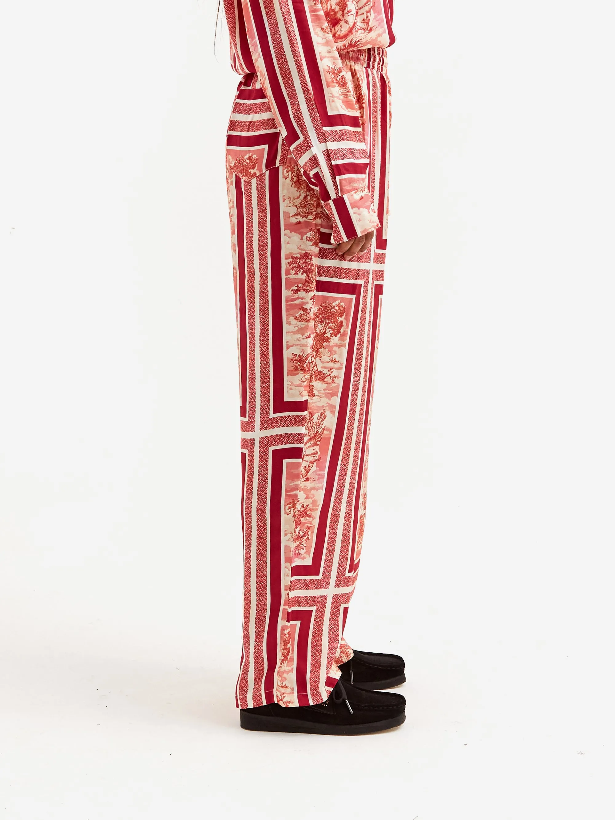 Aries Toile De Jouy Slacker Pants - Multi