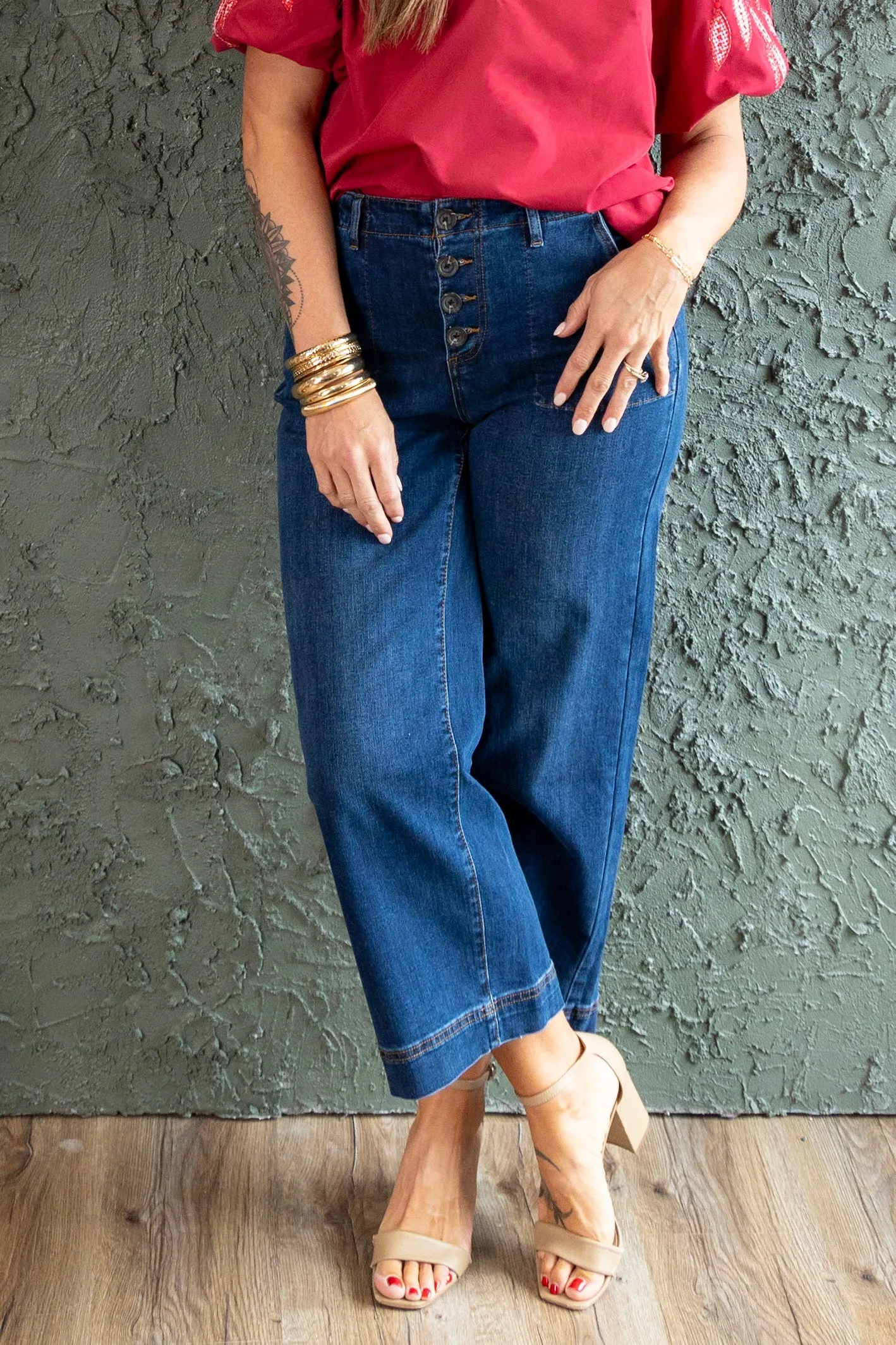 Audrey Cropped Jeans | Tribal