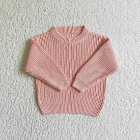 Baby Girl’s Pink Fall Sweater