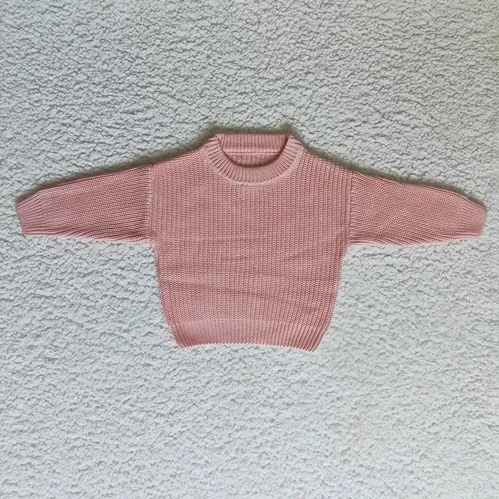 Baby Girl’s Pink Fall Sweater