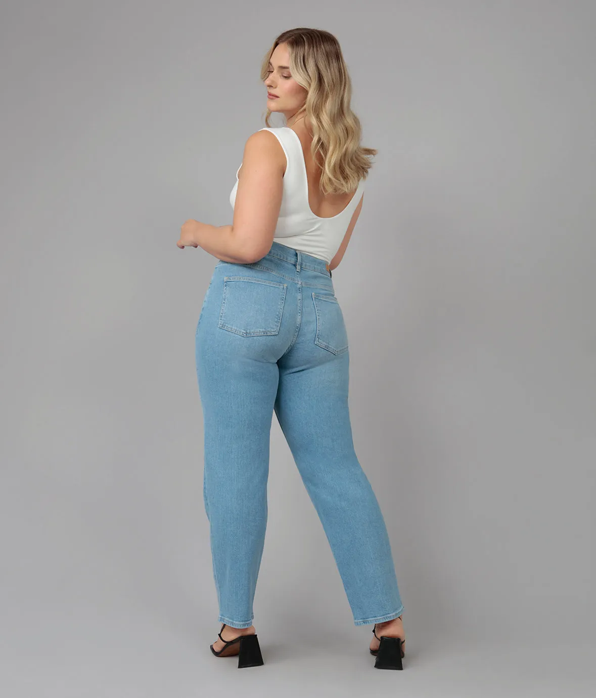 BAKER-LS High Rise Crossover Jeans