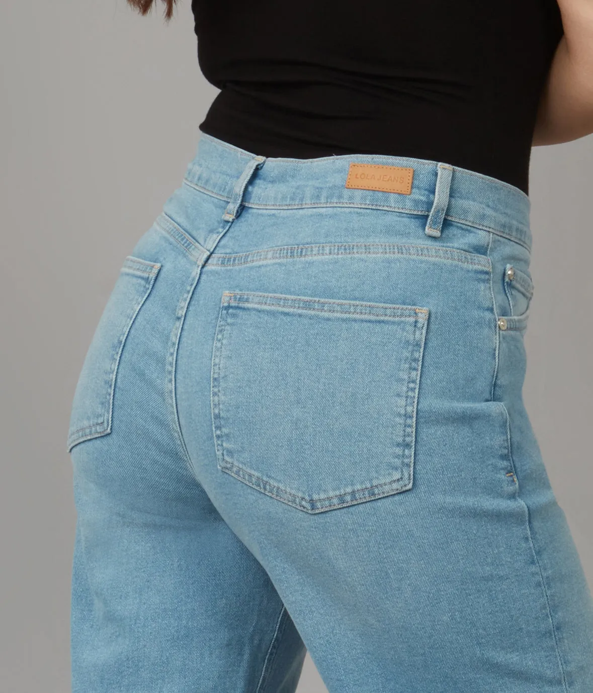 BAKER-LS High Rise Crossover Jeans