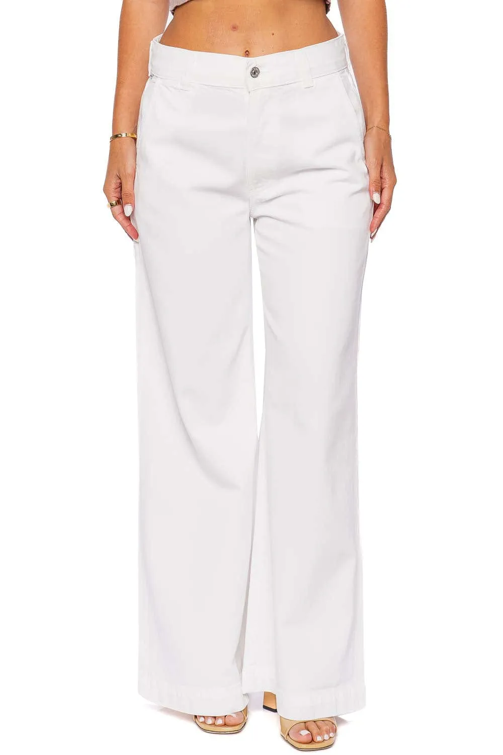 Beverly Seashell Wide Leg Trousers