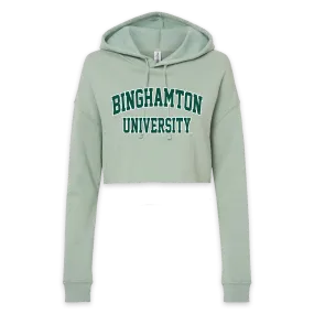 Binghamton University Cropped Hoodie