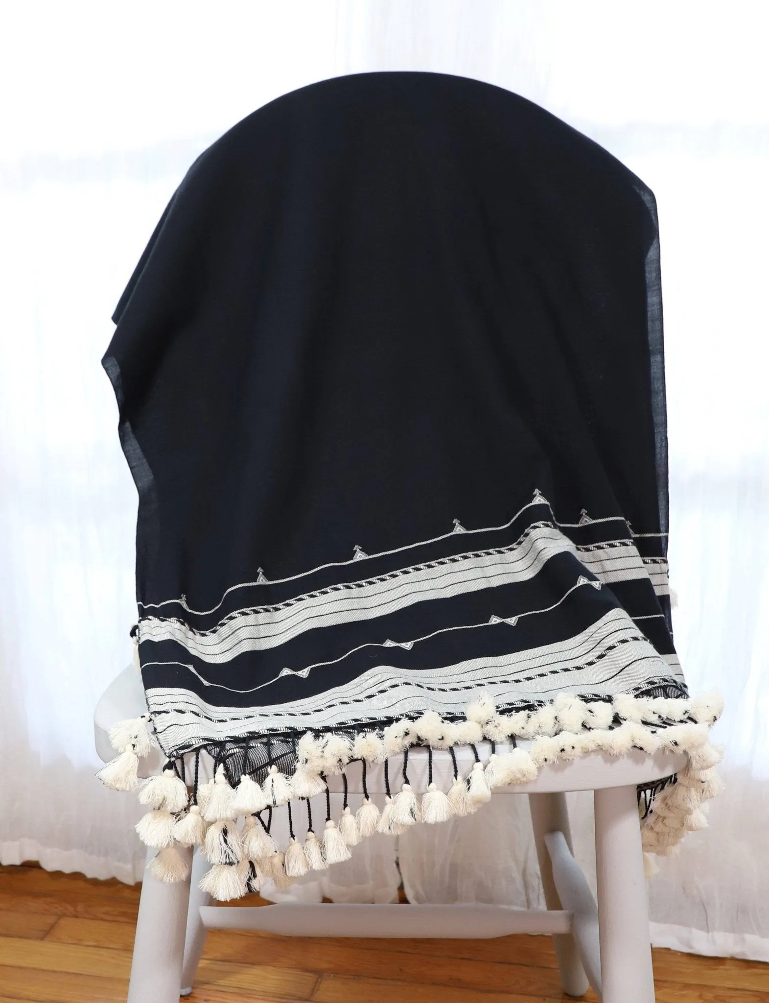 Black Kutch Scarf