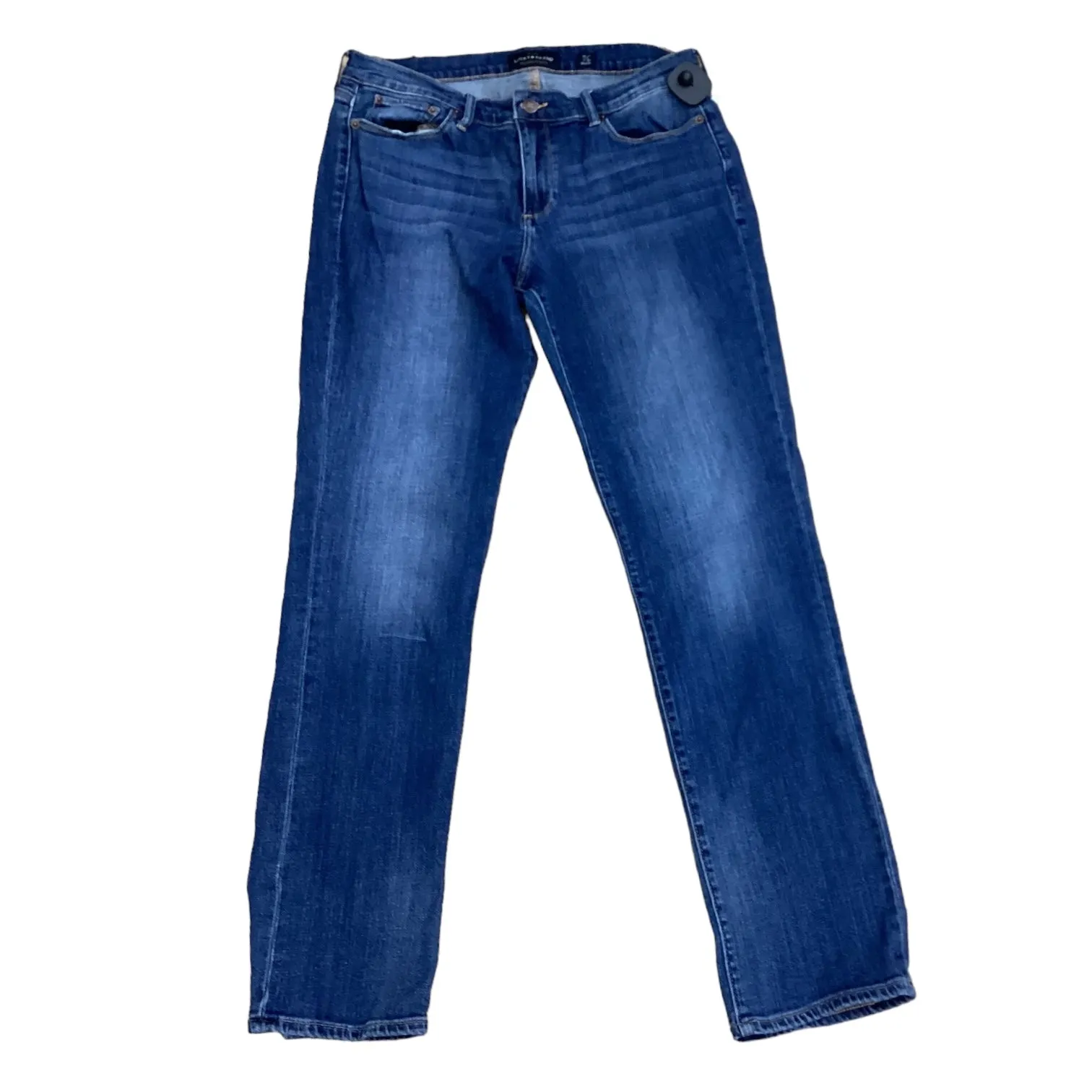 Blue Denim Jeans Designer Lucky Brand, Size 12