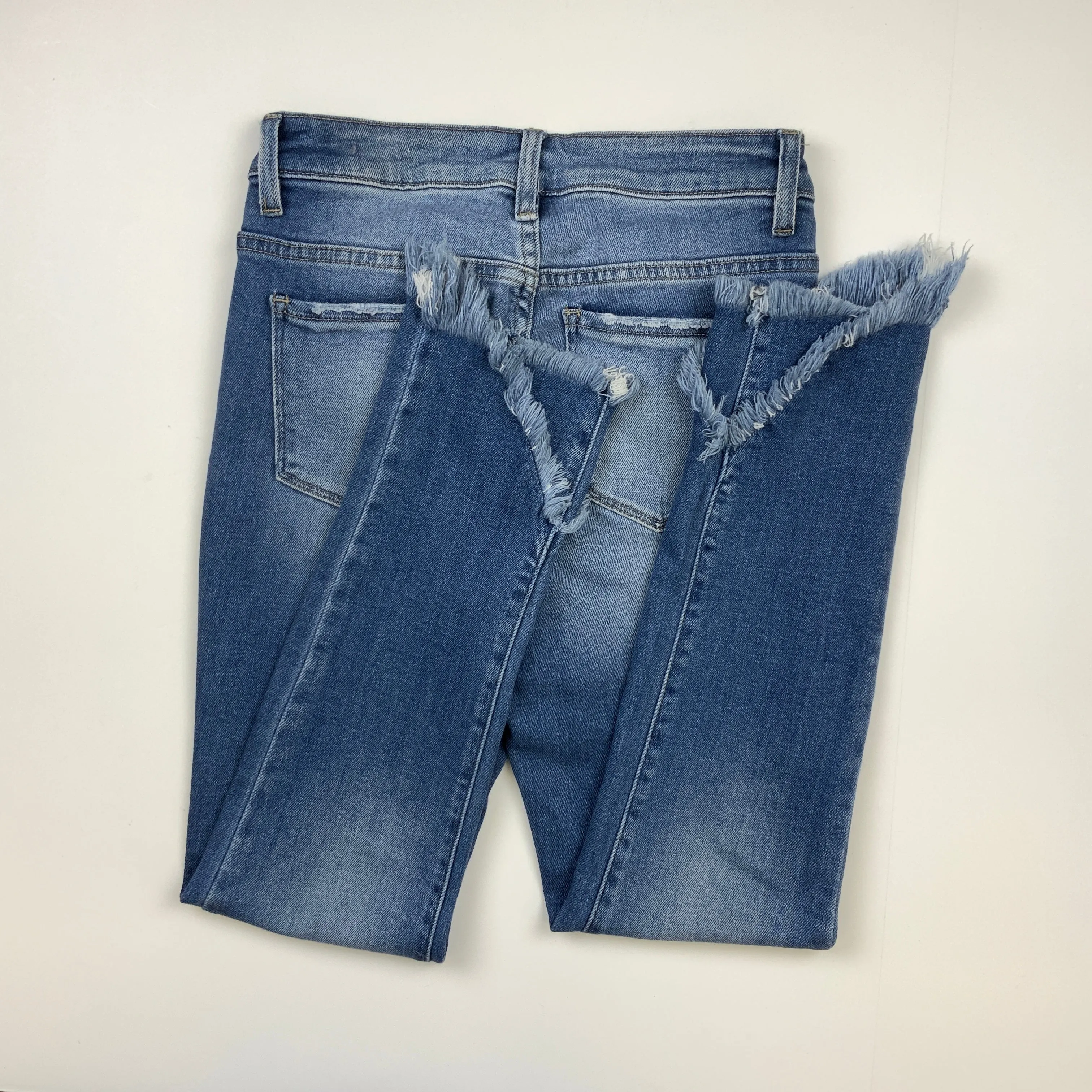 Blue Denim Jeans Skinny Clothes Mentor, Size 4