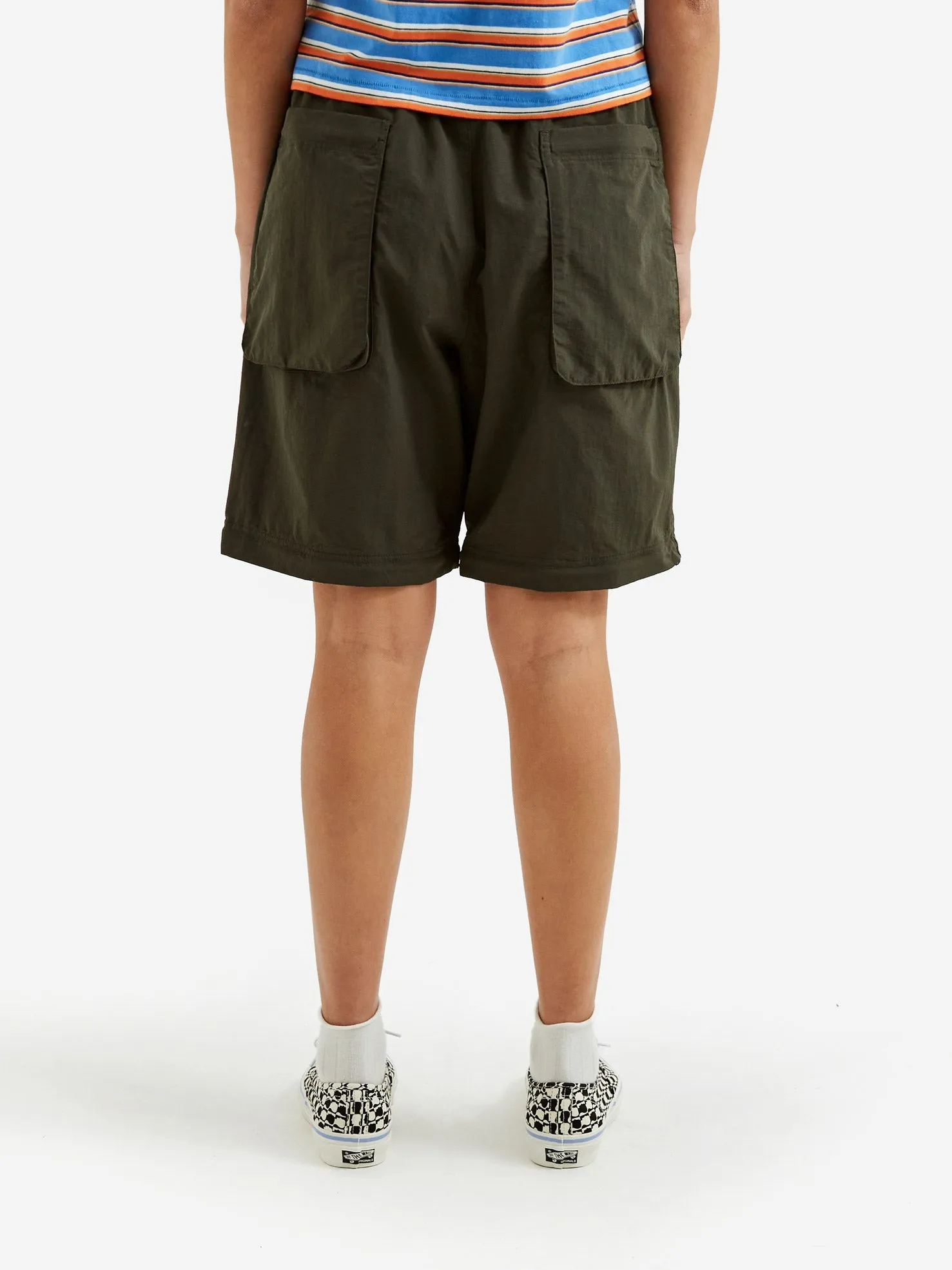 Brain Dead Taslan Convertible Pant W - Olive