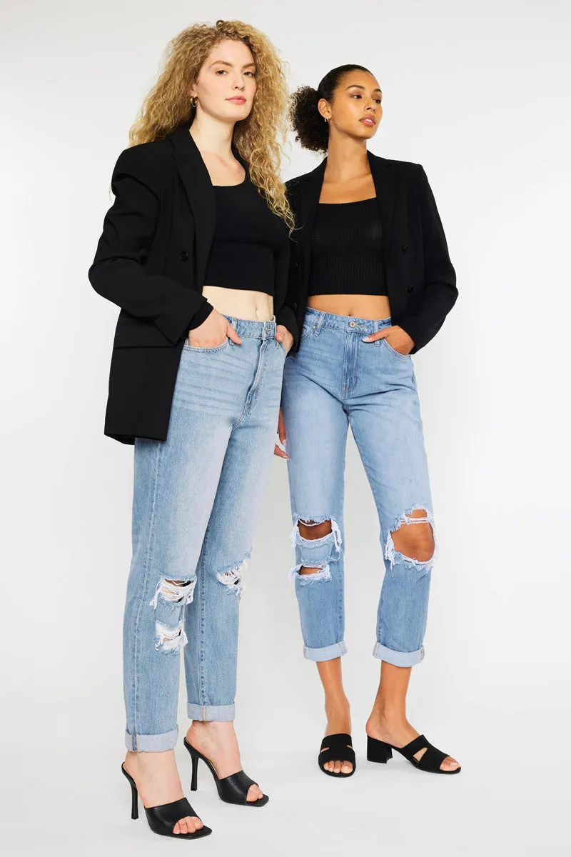 Bridget Ultra High Rise Mom Jeans