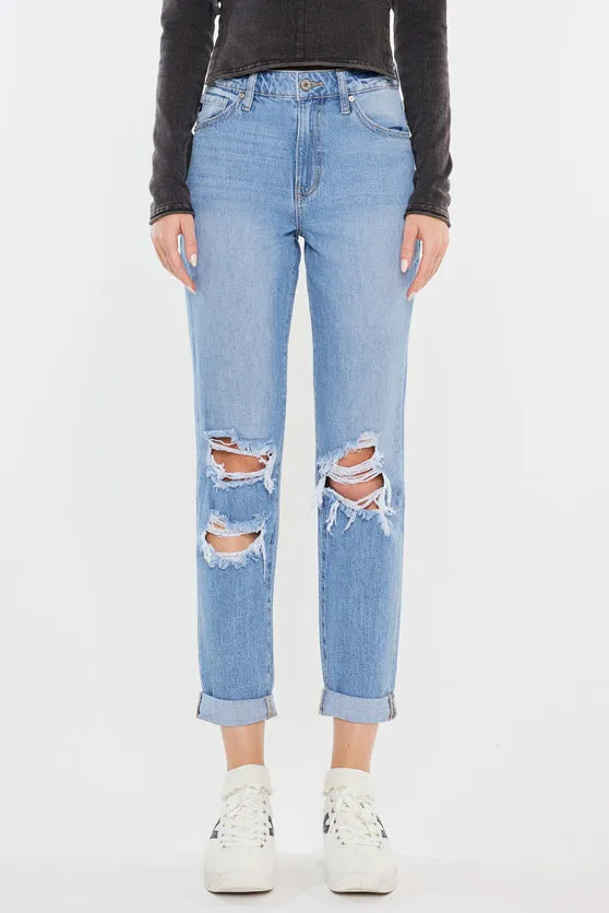 Bridget Ultra High Rise Mom Jeans