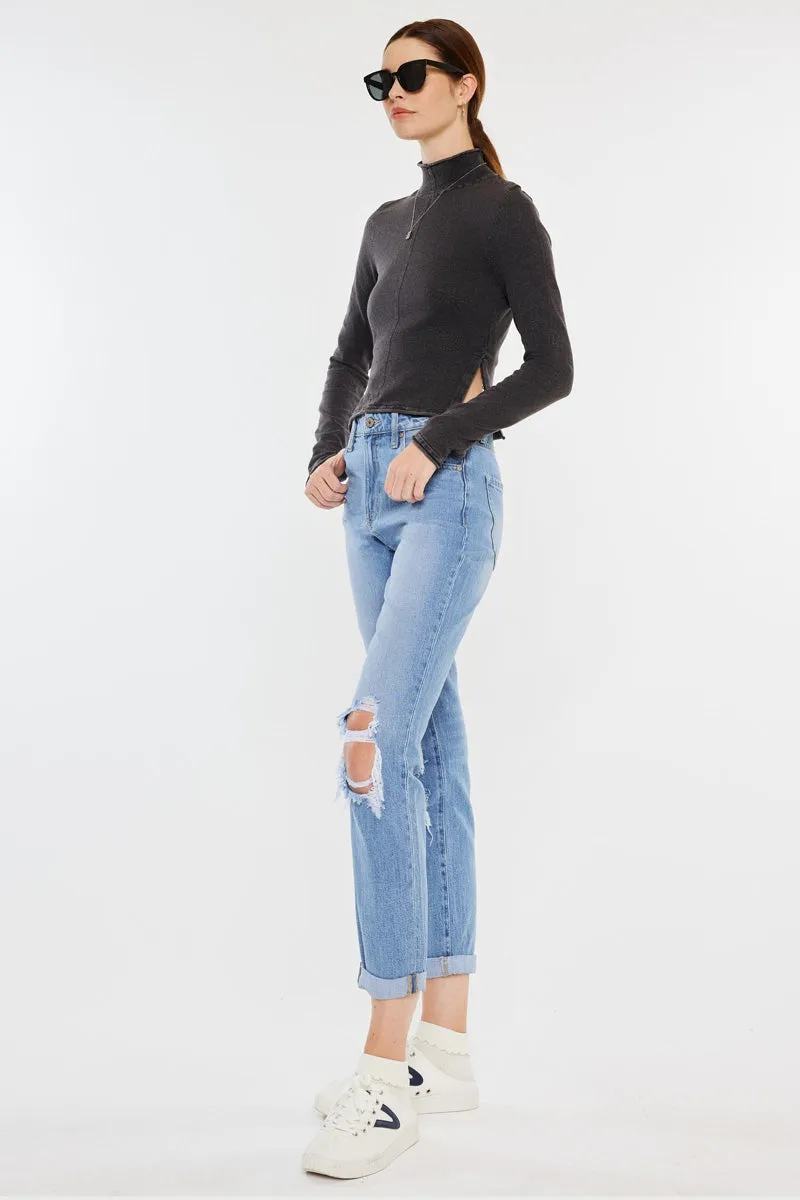 Bridget Ultra High Rise Mom Jeans