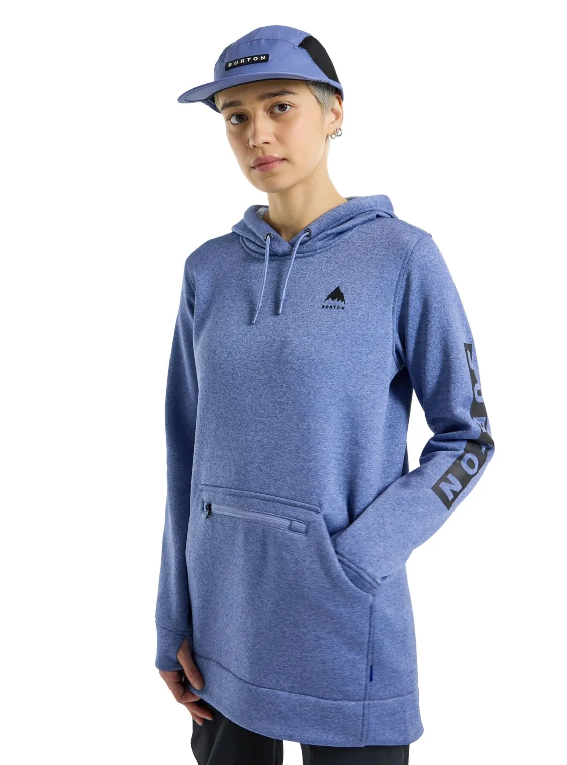 Burton Oak Long Womens Pullover Hoodie