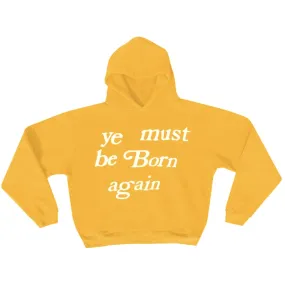 Cactus Plant Flea Market Born Again Hoodie - Yellow