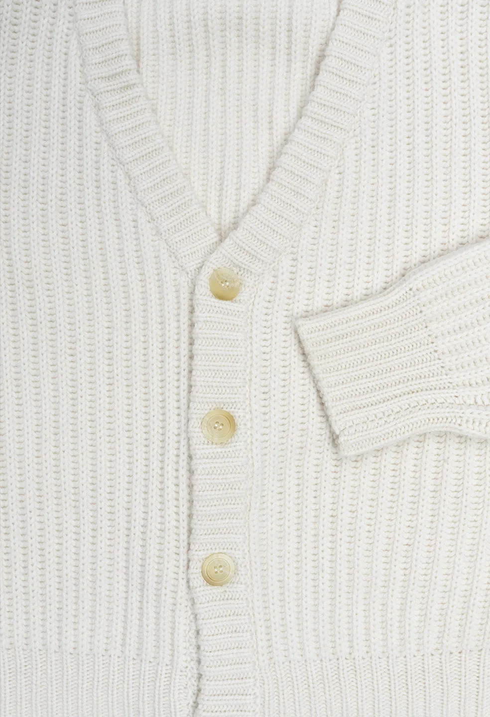 Capri Cashmere Cardigan / Ivory