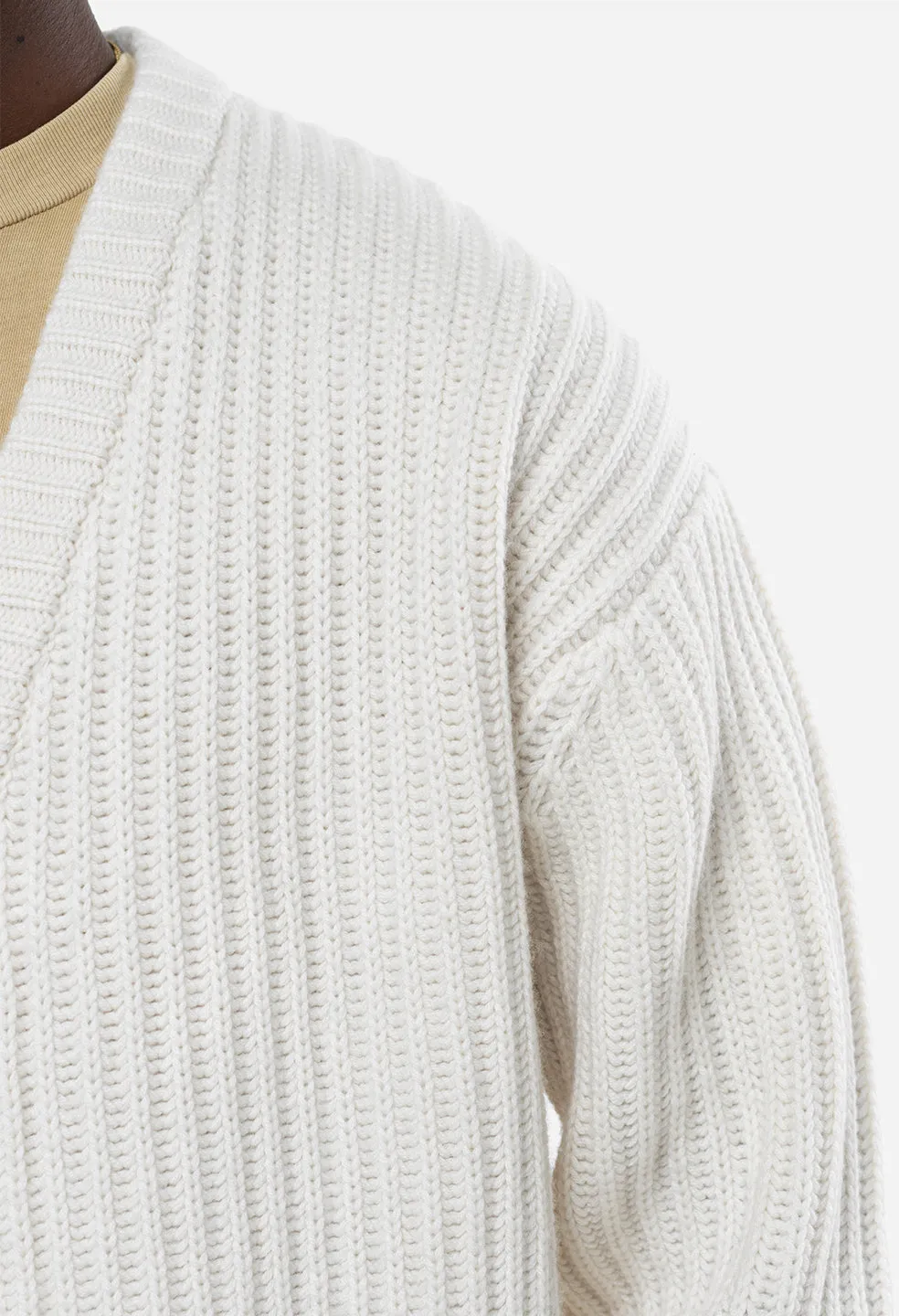 Capri Cashmere Cardigan / Ivory