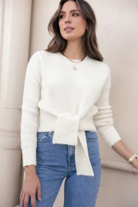 Captivate Knit Sweater - Cream