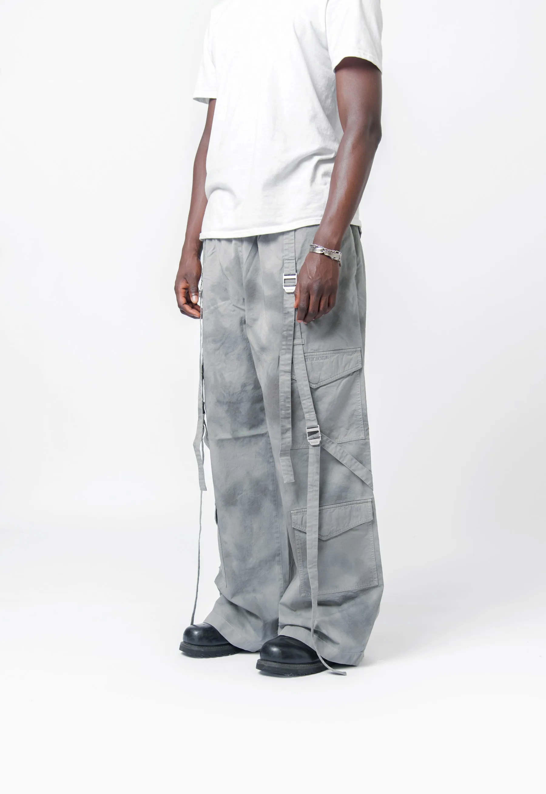 Cargo Trousers Mid Grey