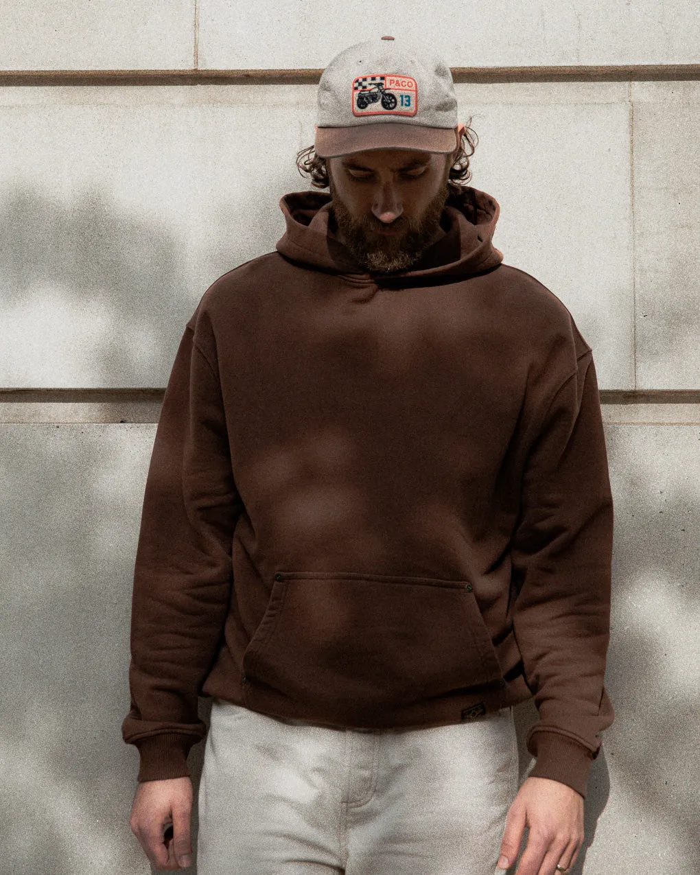 Carver Heavy Workwear Hoodie - Cocoa Brown