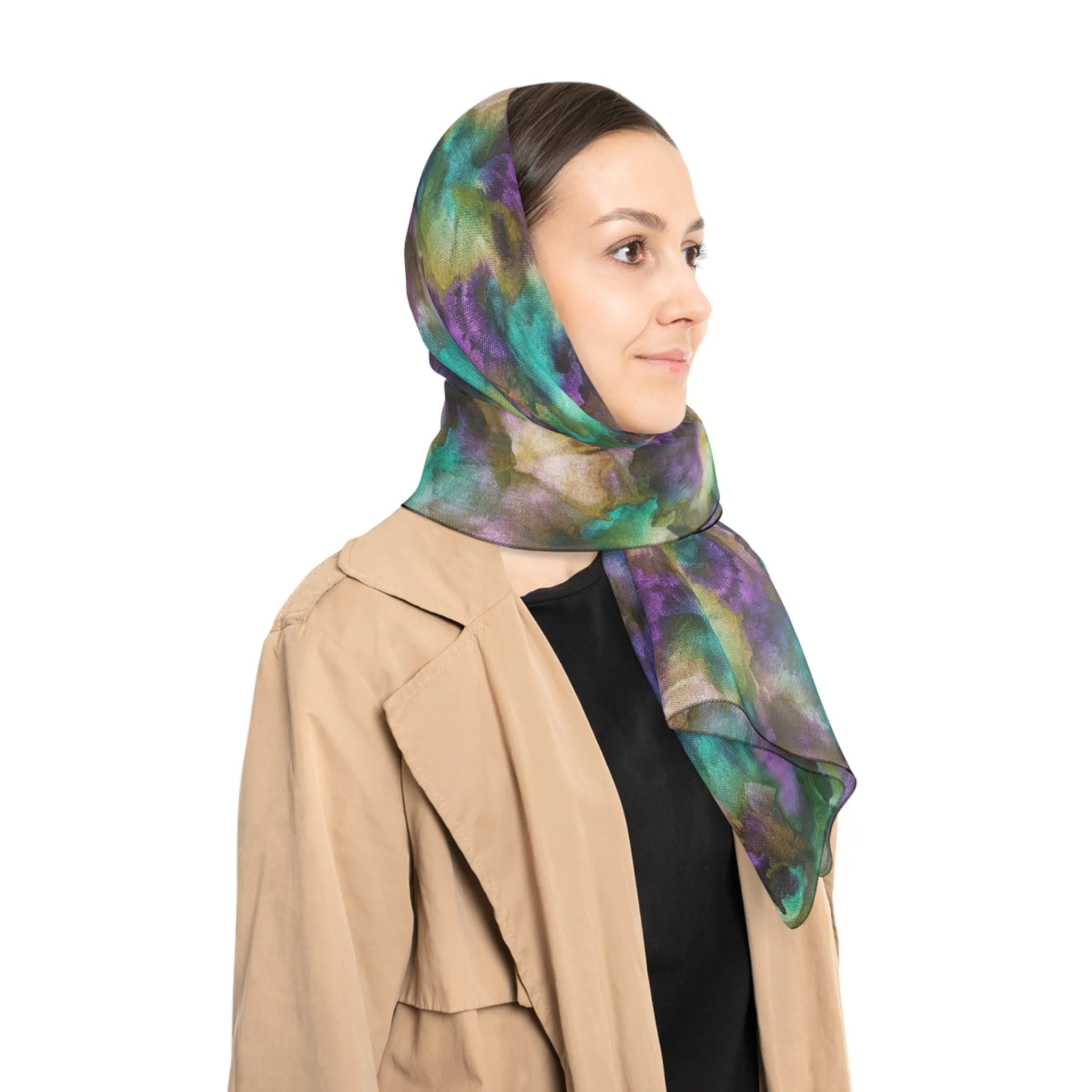 Chiffon Scarf - Fantasy Print