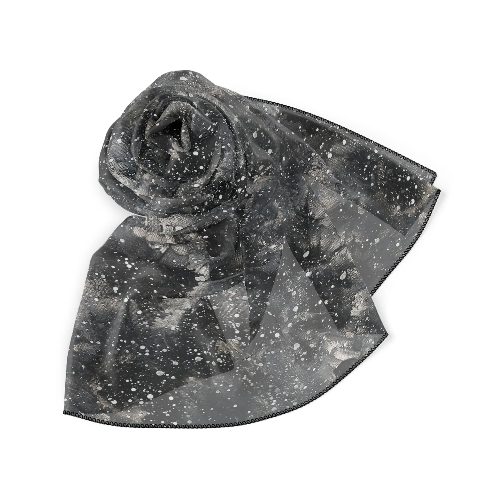 Chiffon Scarf - Starry Night