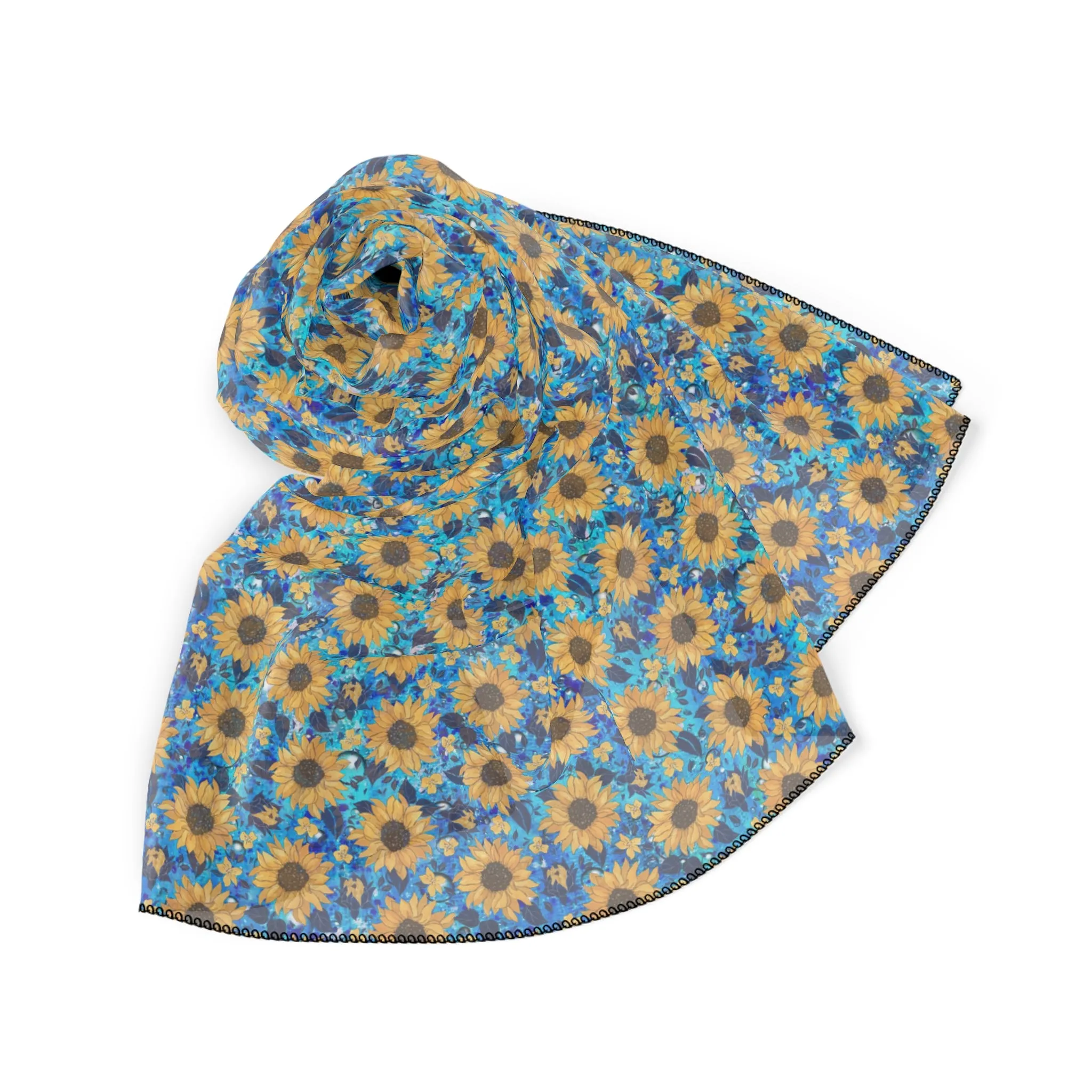 Chiffon Scarf - Sunflower