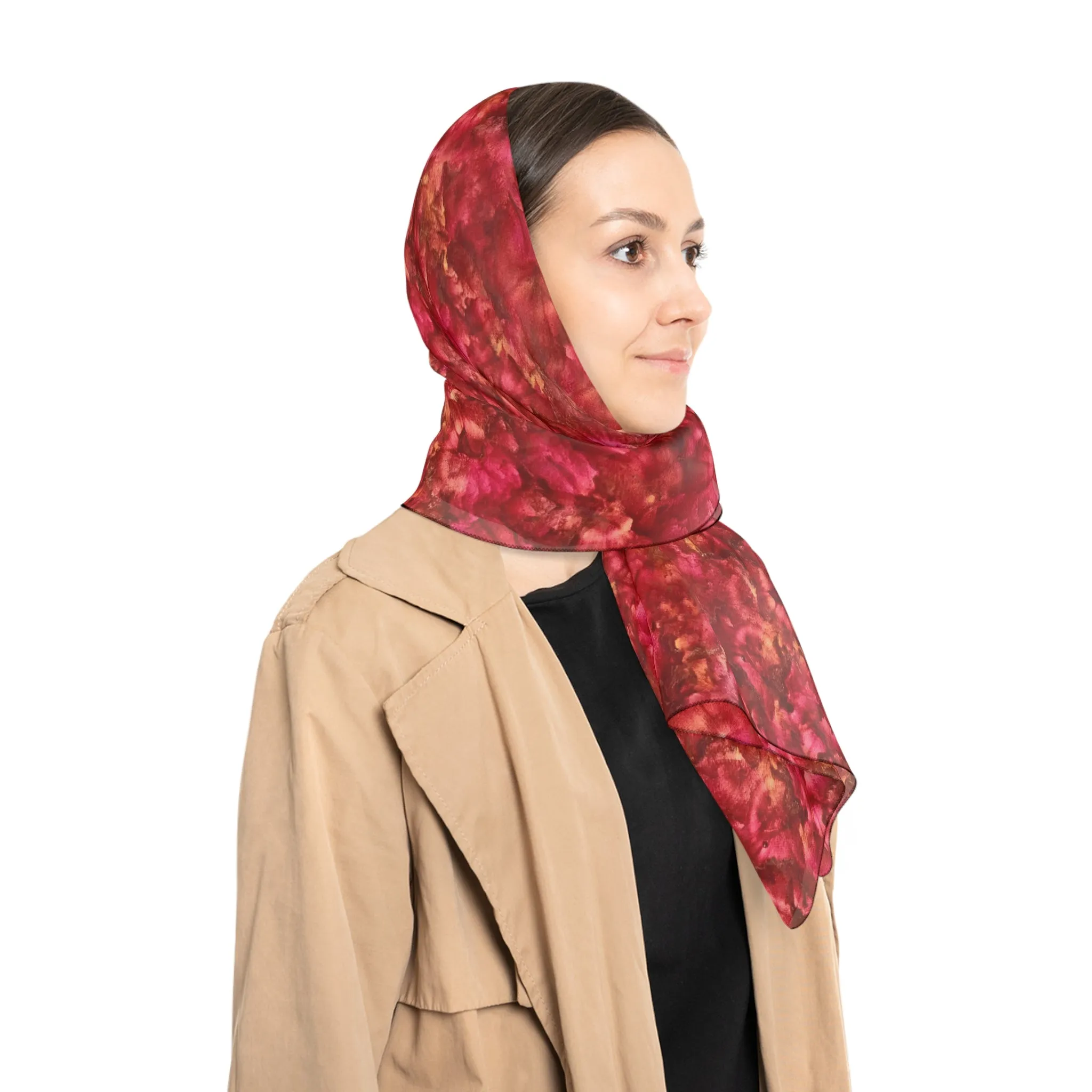 Chiffon Scarf- Amore Print