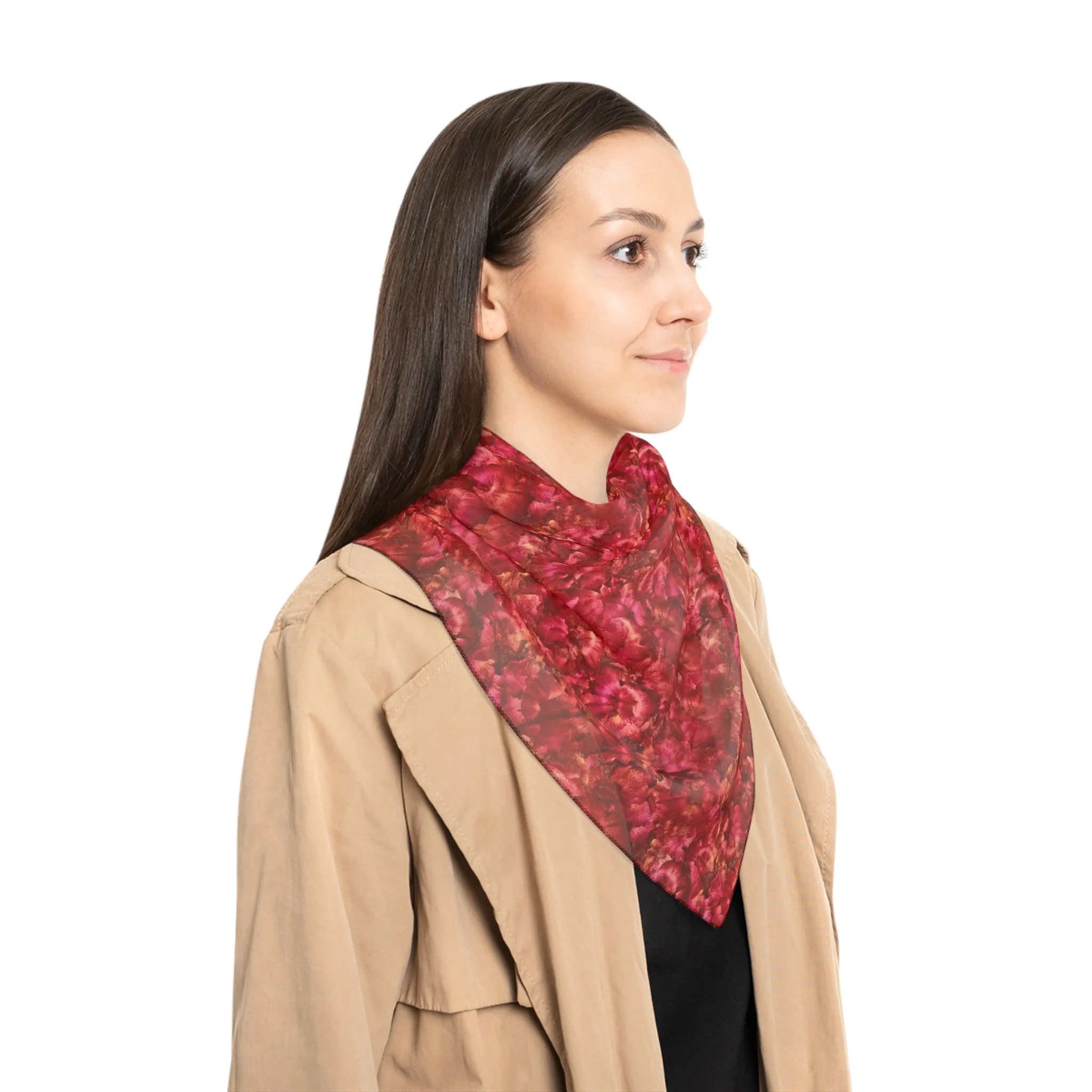 Chiffon Scarf- Amore Print