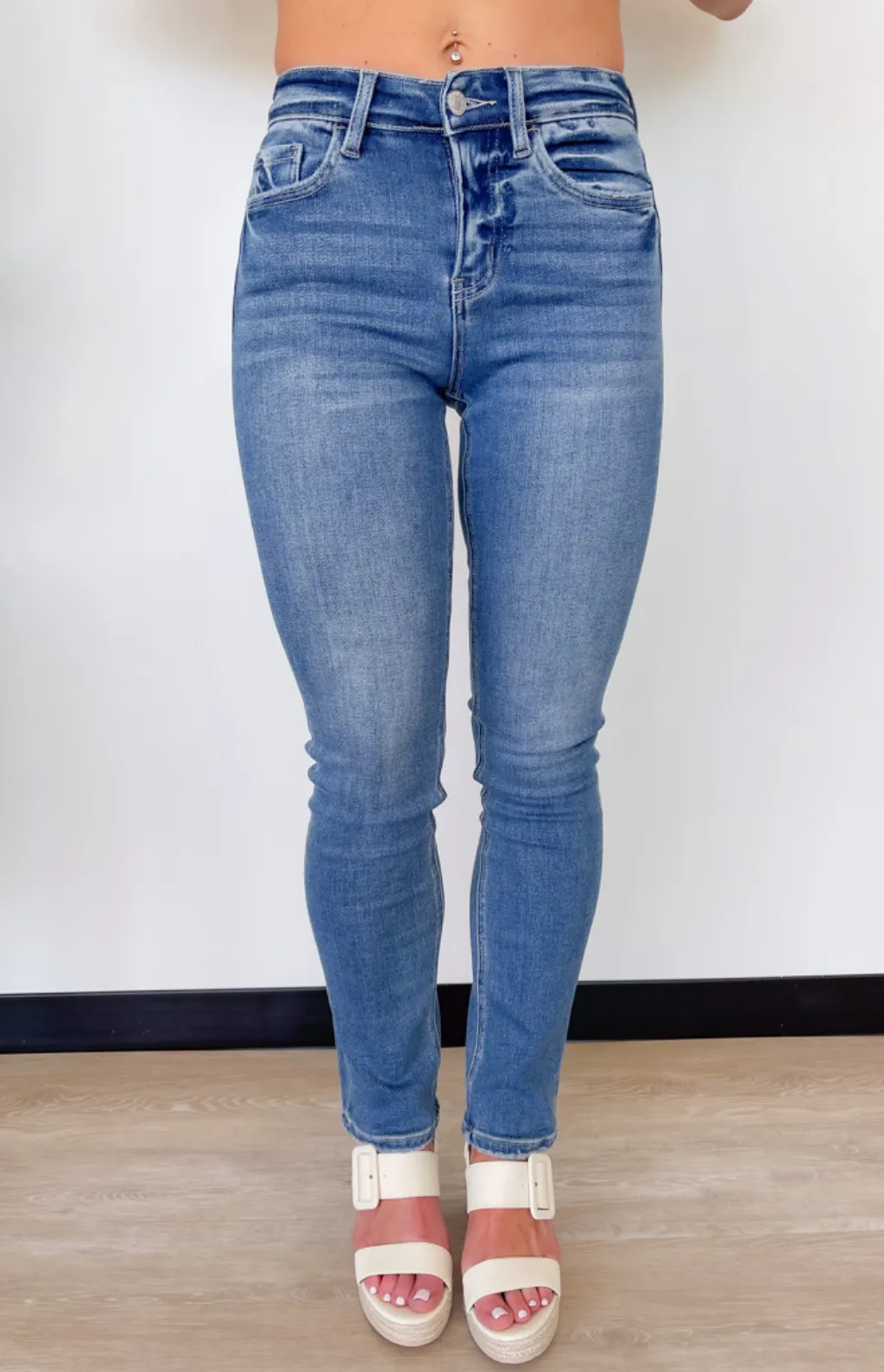 Christa Slim Straight Vervet Jeans