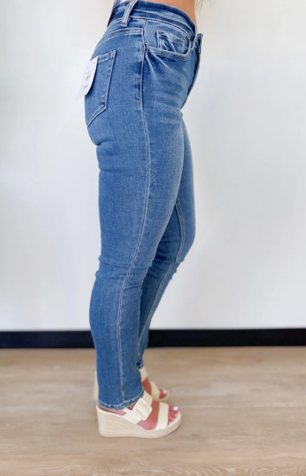 Christa Slim Straight Vervet Jeans