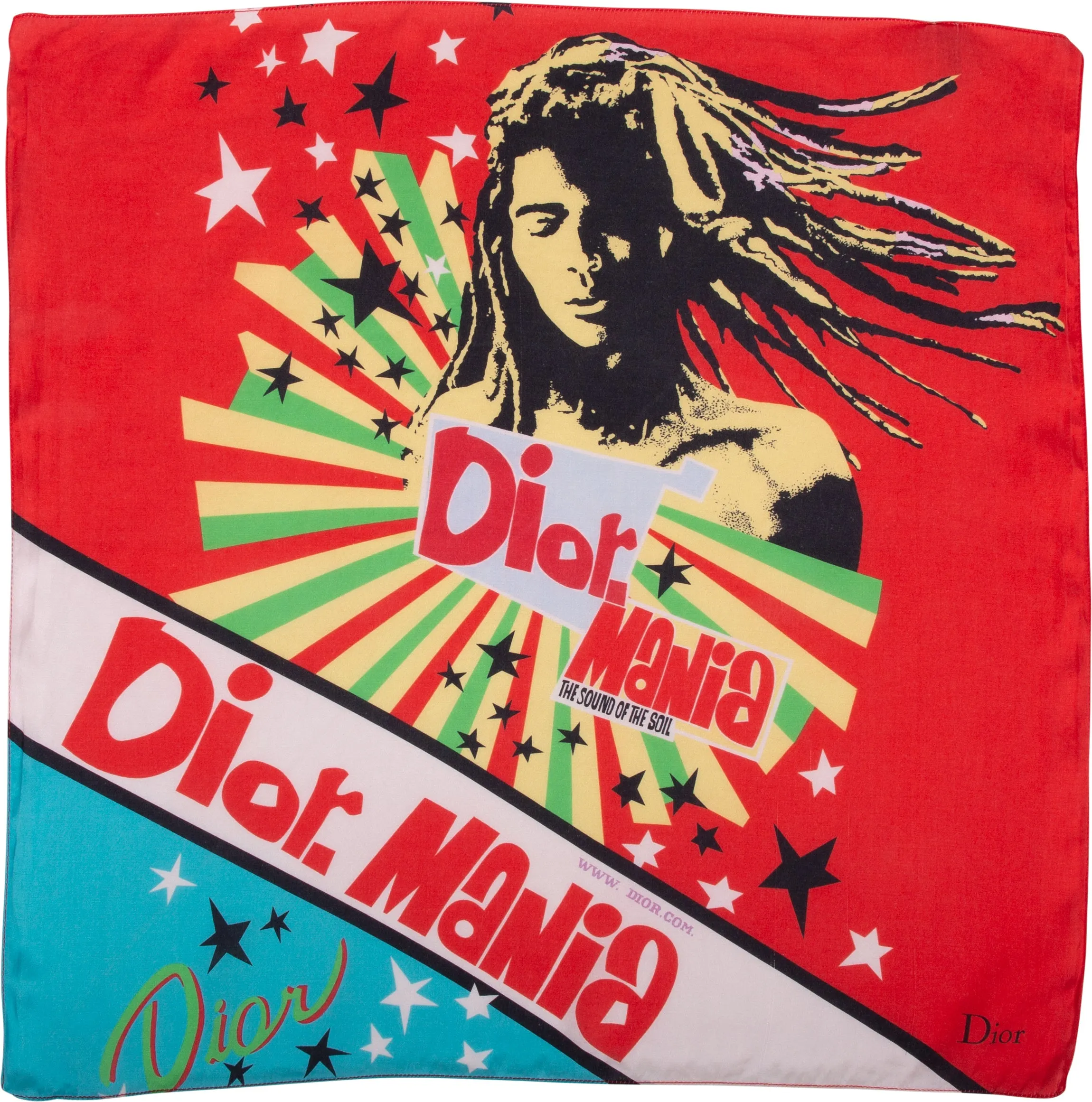 Christian Dior Rasta Mania Scarf