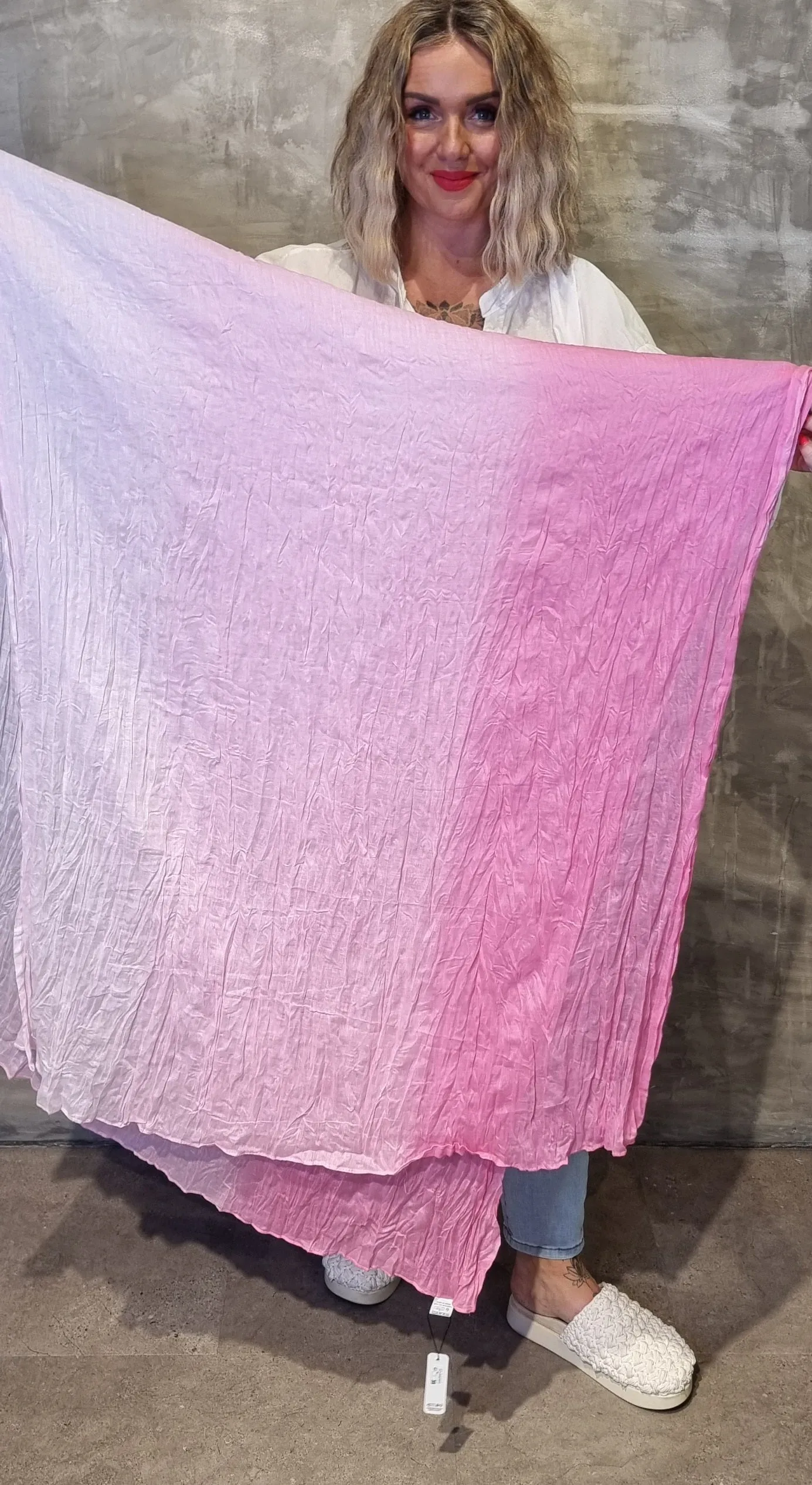 Christy Scarf Pink