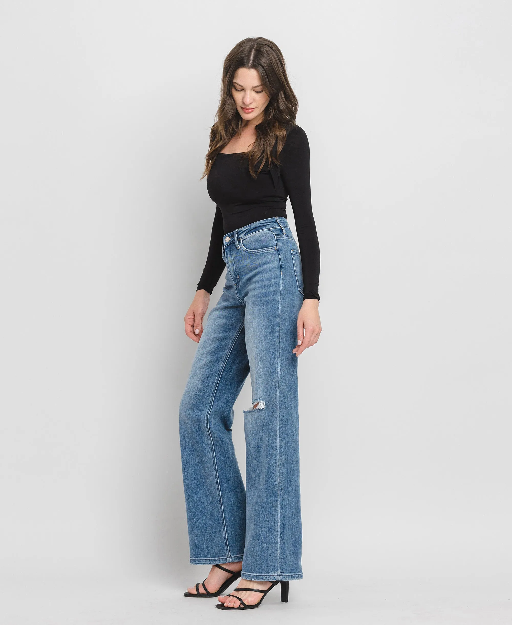 Crush - Super High Rise 90's Vintage Flare Jeans