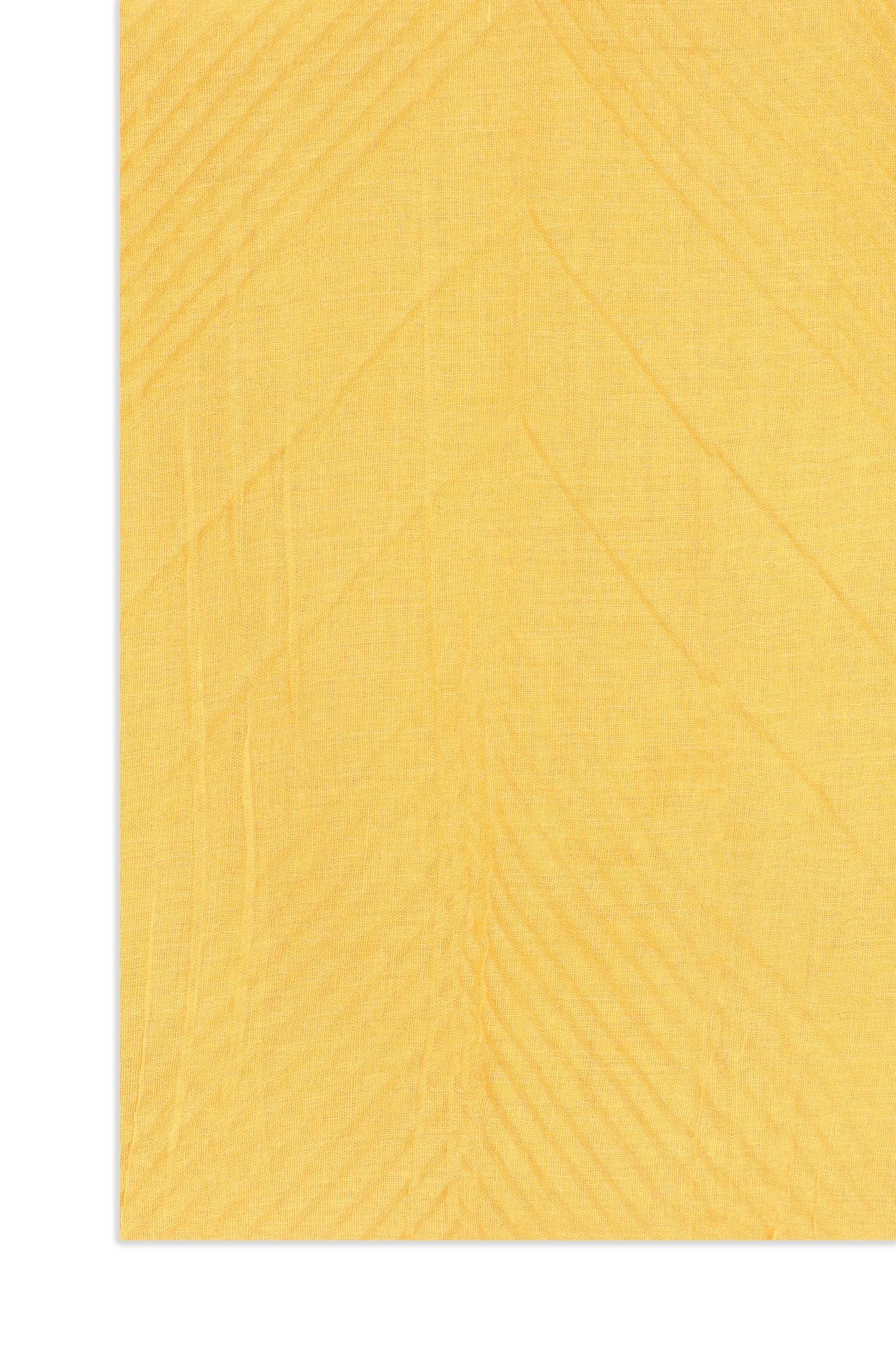 CRUSHED SCARF-YELLOW