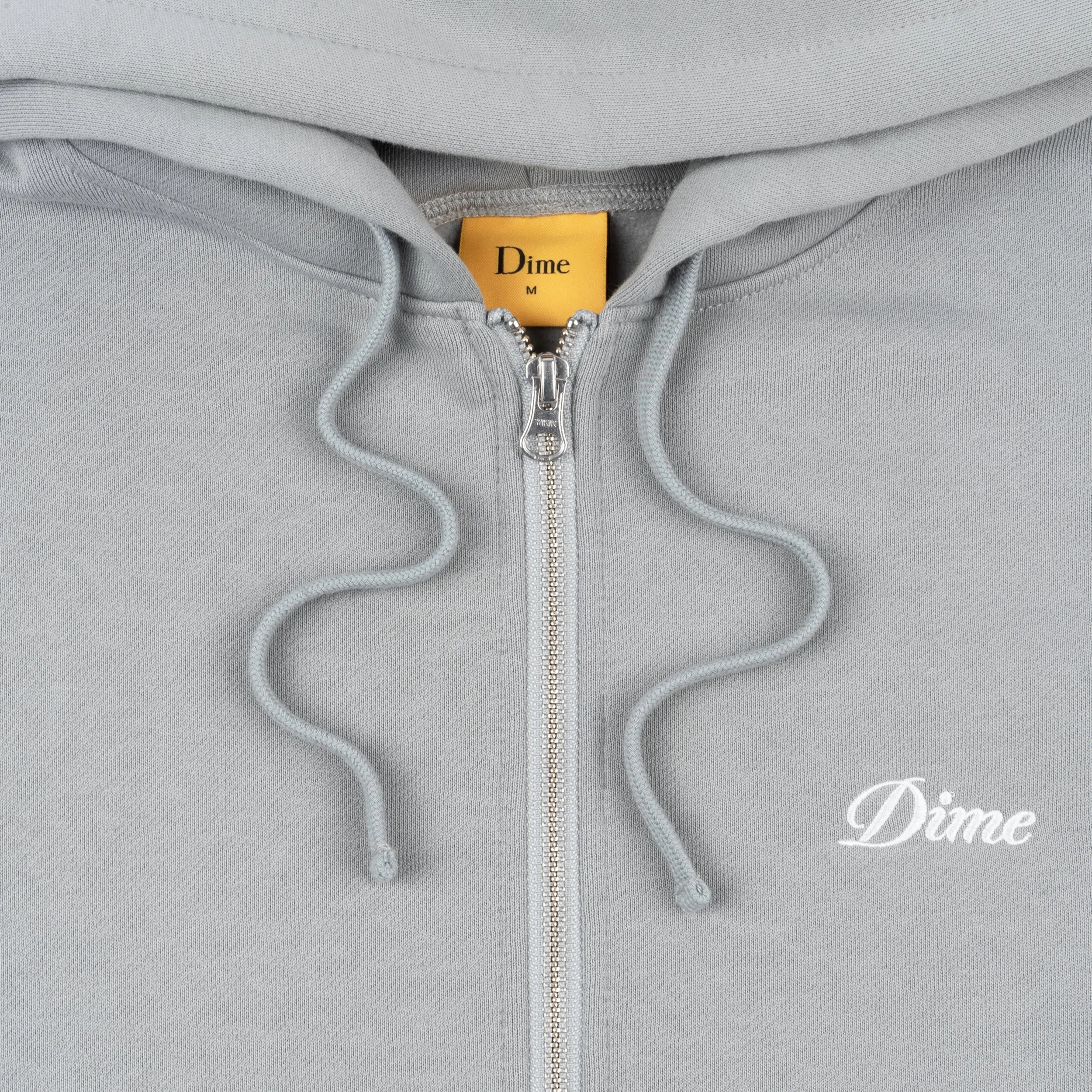 Cursive Zip Hoodie