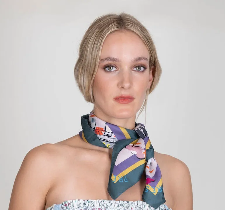 Day City Primrose Hill Cotton-Silk Scarf