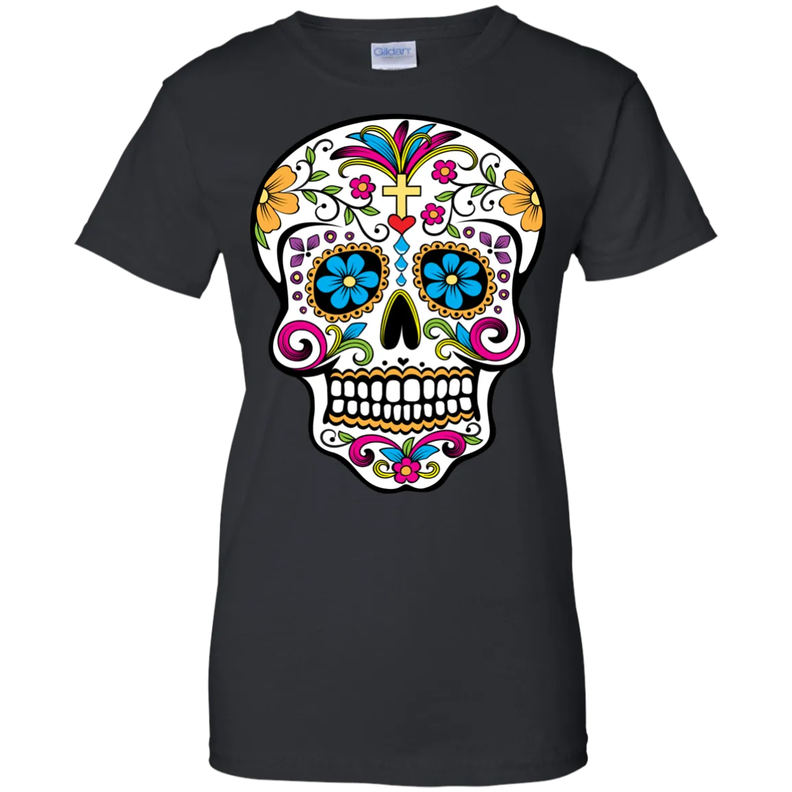 Day of the Dead Sugar Skull shirt