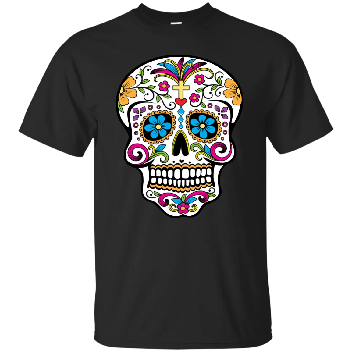 Day of the Dead Sugar Skull shirt