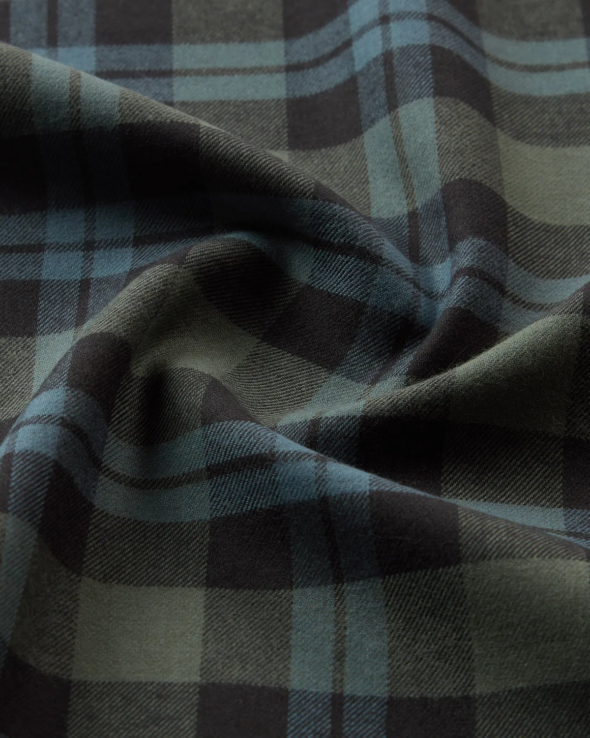 Deep Skerry Brushed Checked Shirt