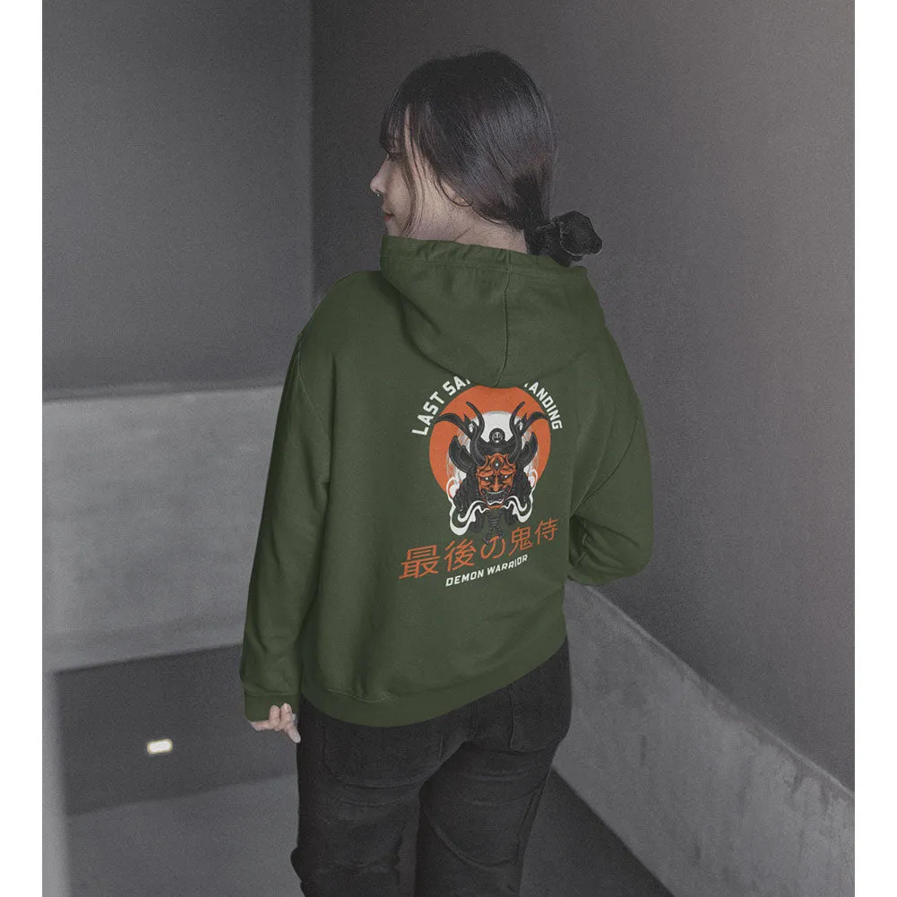 Demon Warrior (Back Print) Unisex Hoodie